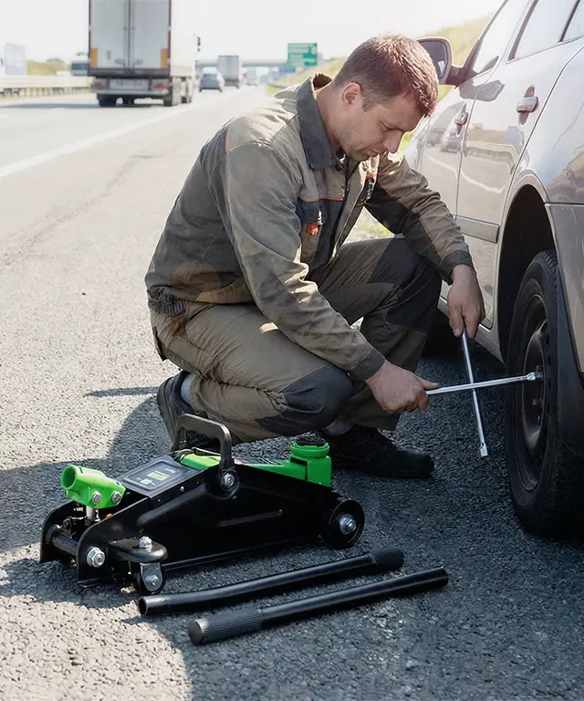 DriveUpTools jack in use